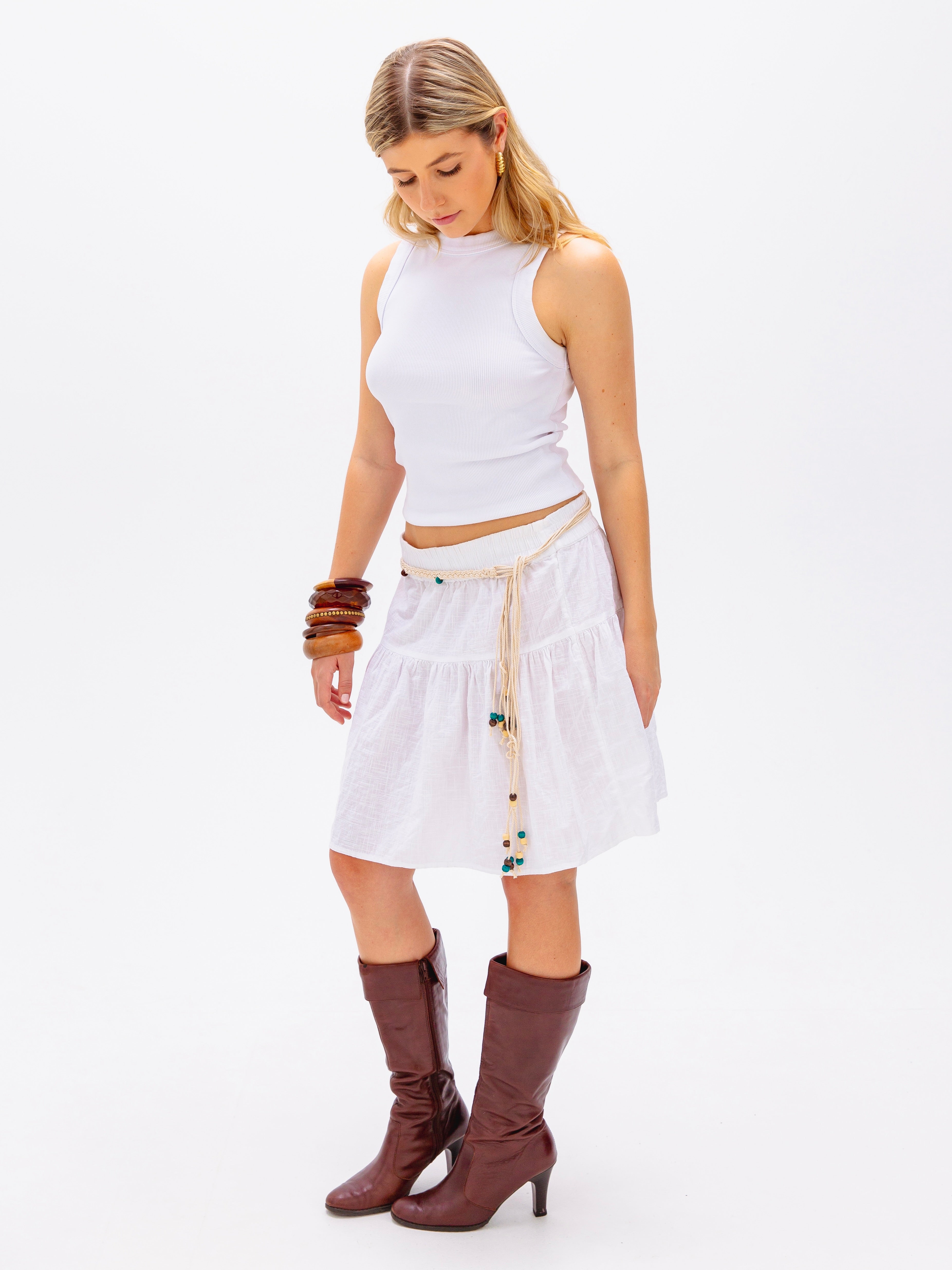 Vintage Corelli Burnt Umber Brown Boots