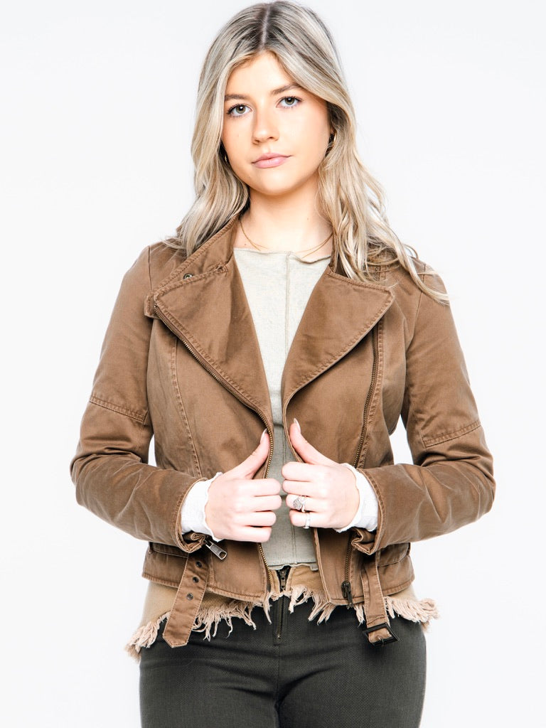 Almond Latte Vintage Country Road Jacket