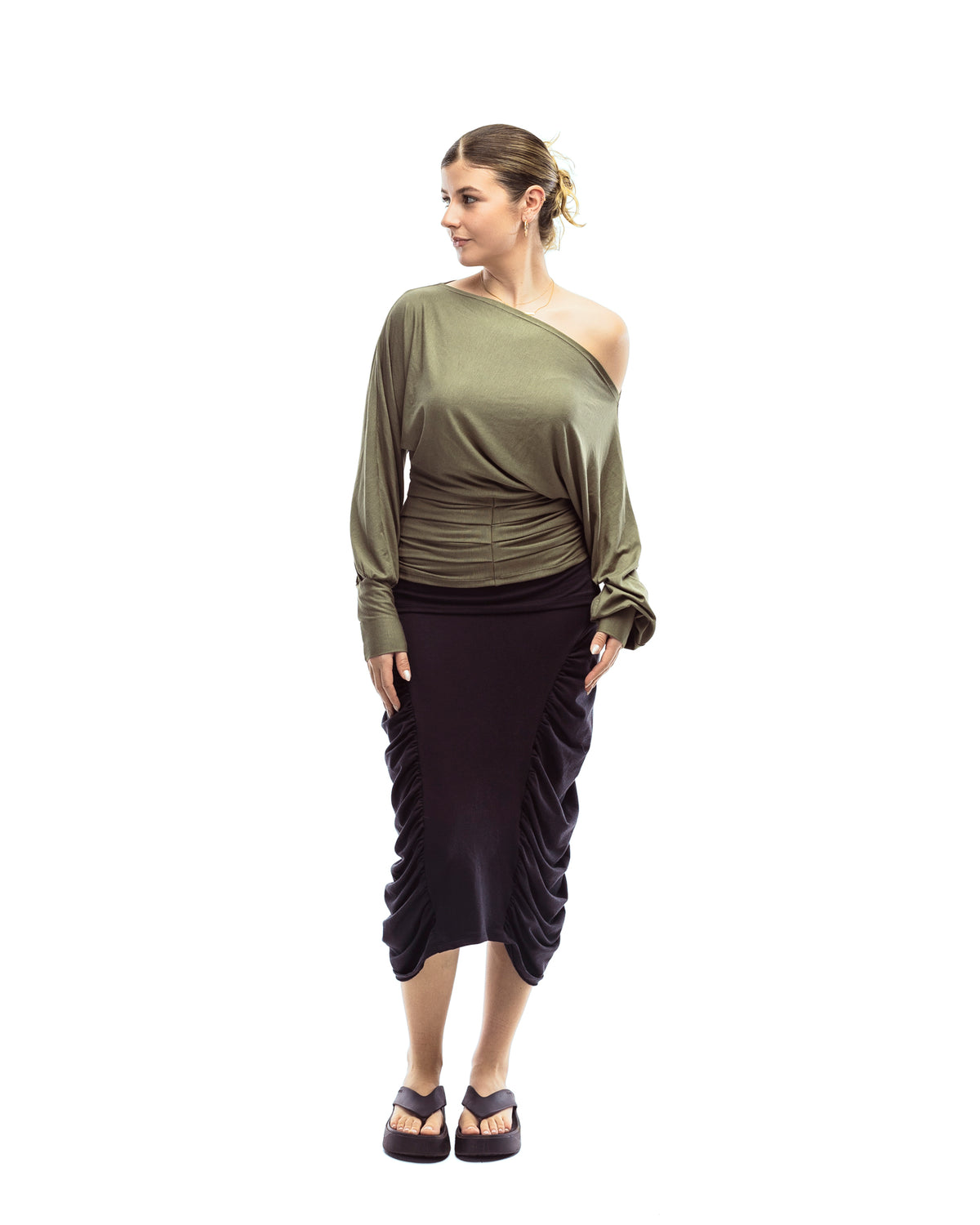 Nerissa Top (Khaki)