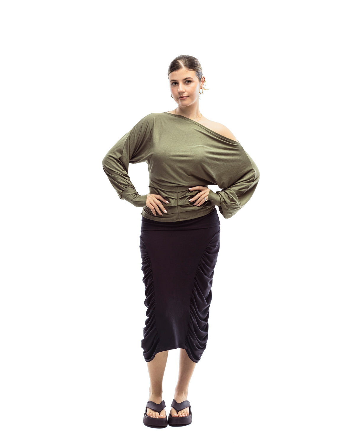 Nerissa Top (Khaki)