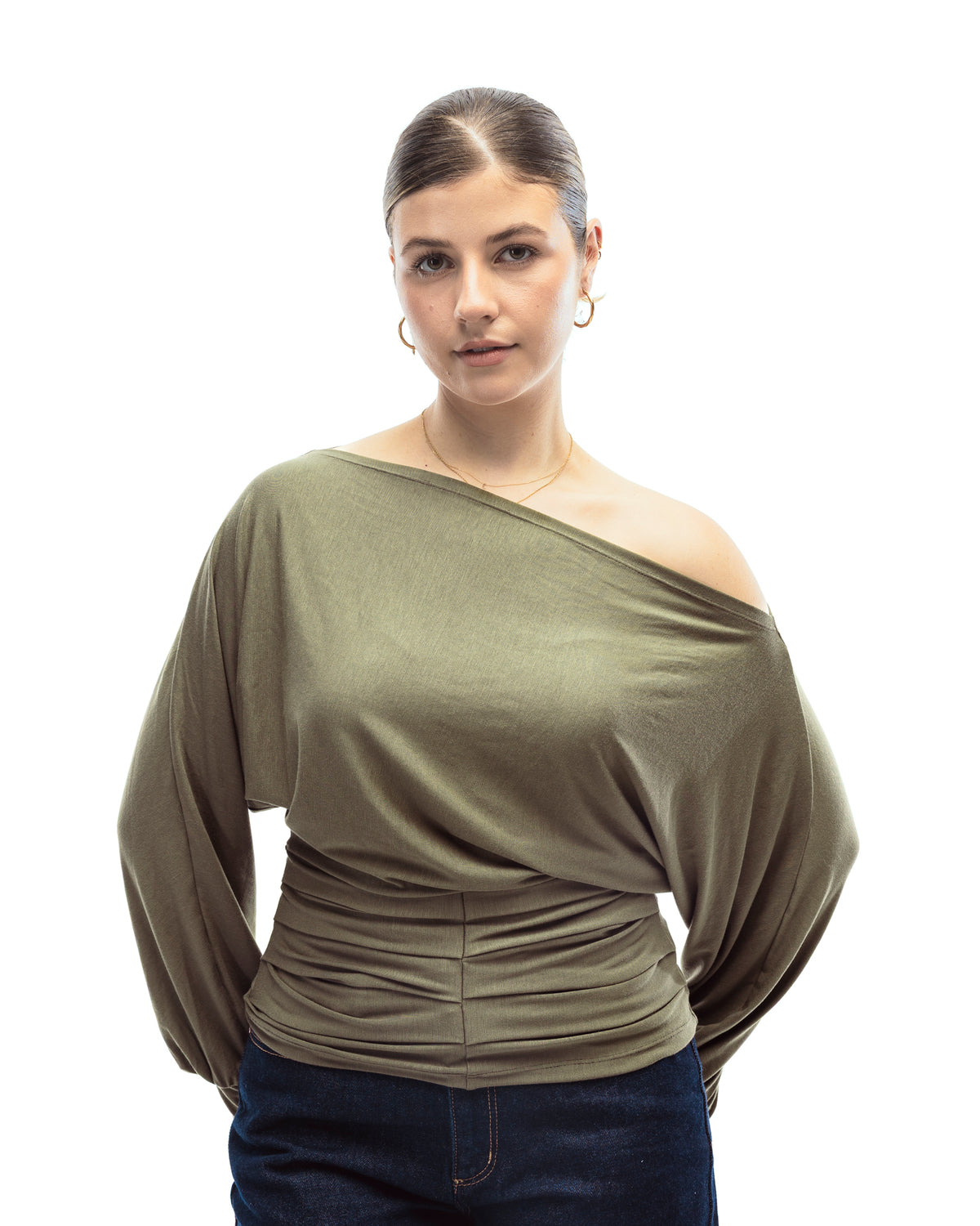 Nerissa Top (Khaki)