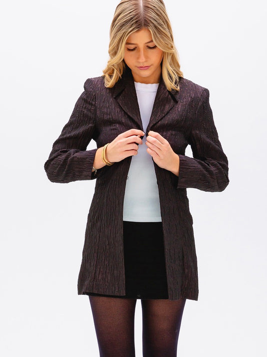 Vintage Plum Coat