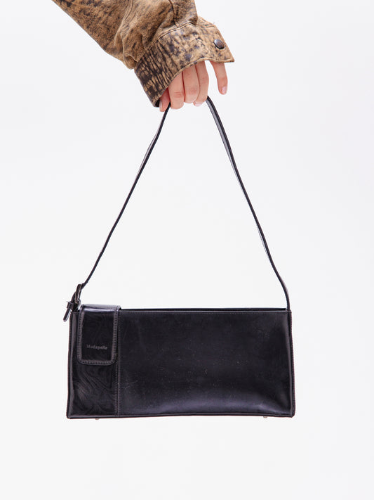 Vintage Modapelle Black Shoulder Bag