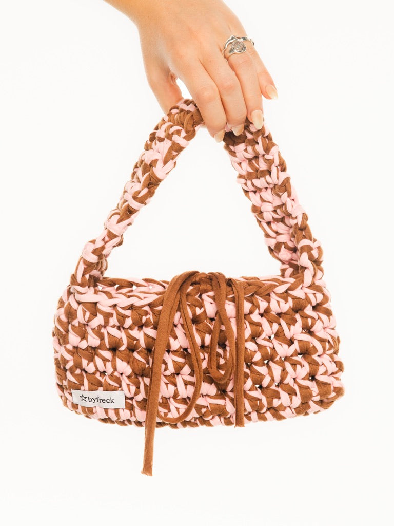Candy Bag (Pink/Brown)