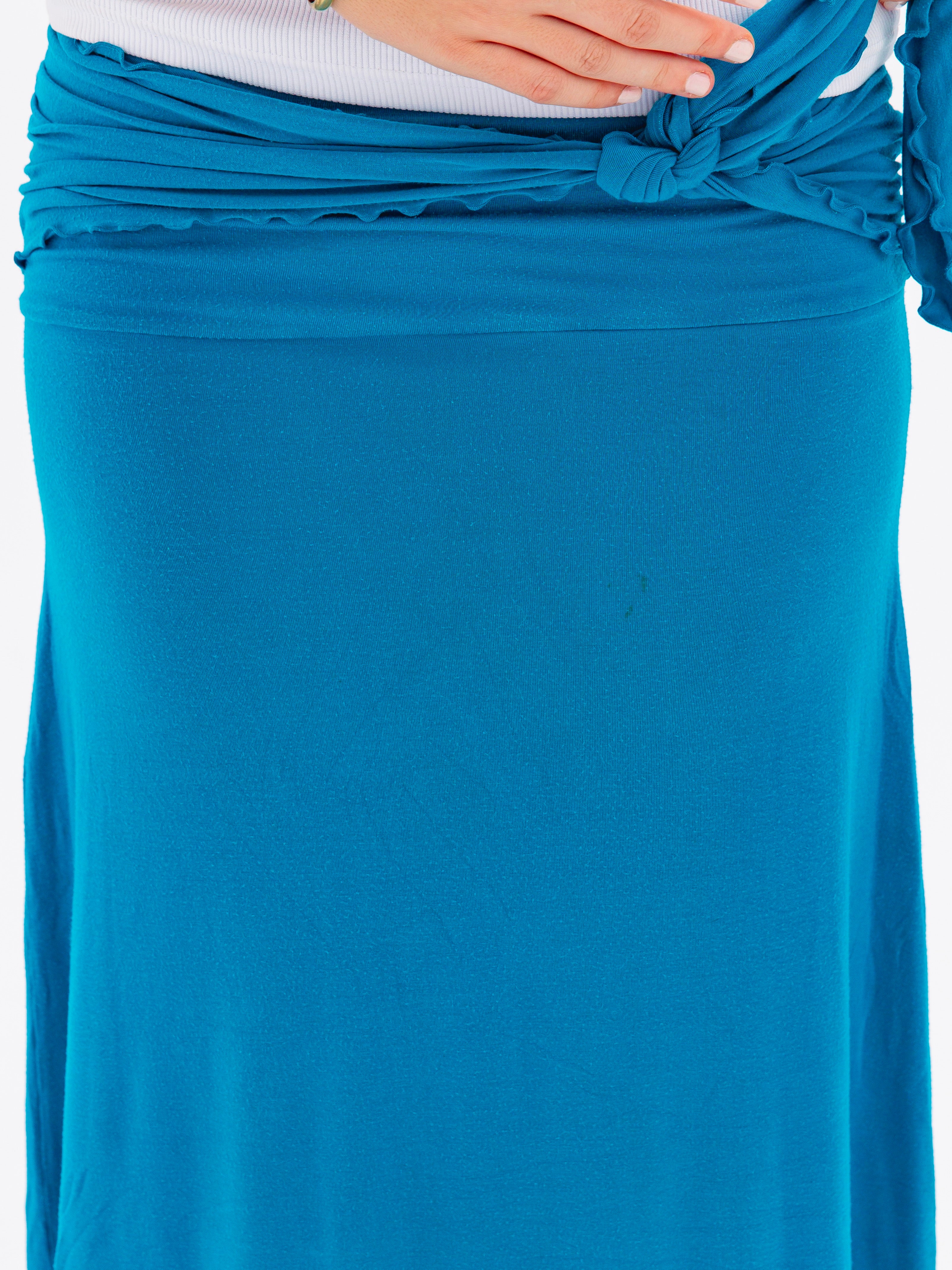 Aquamarine Midi Skirt