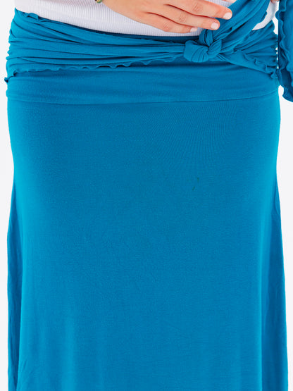 Aquamarine Midi Skirt