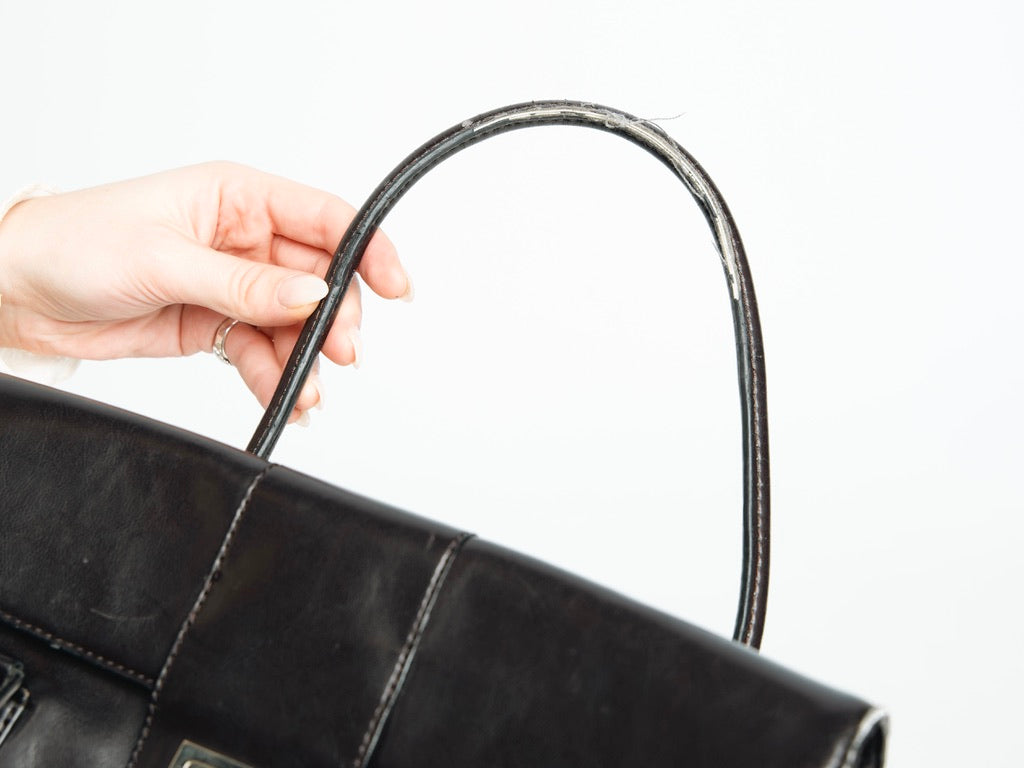 Dark Hot Chocolate Vintage Jag Shoulder Bag