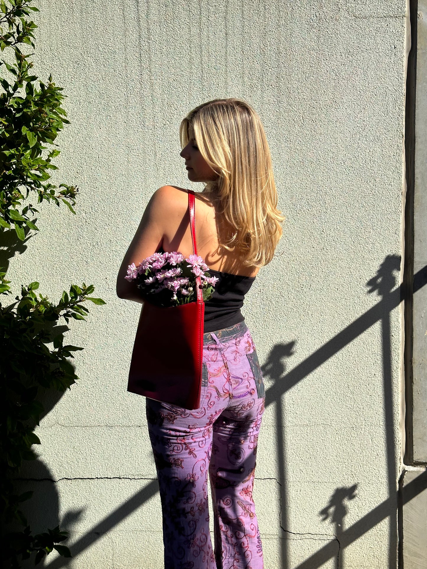 Funky Purple Statement Pants