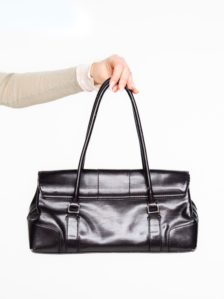 Dark Hot Chocolate Vintage Jag Shoulder Bag