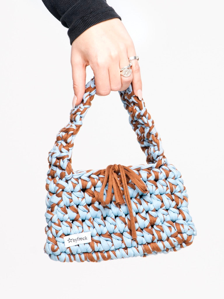 Candy Bag (Blue/Brown)