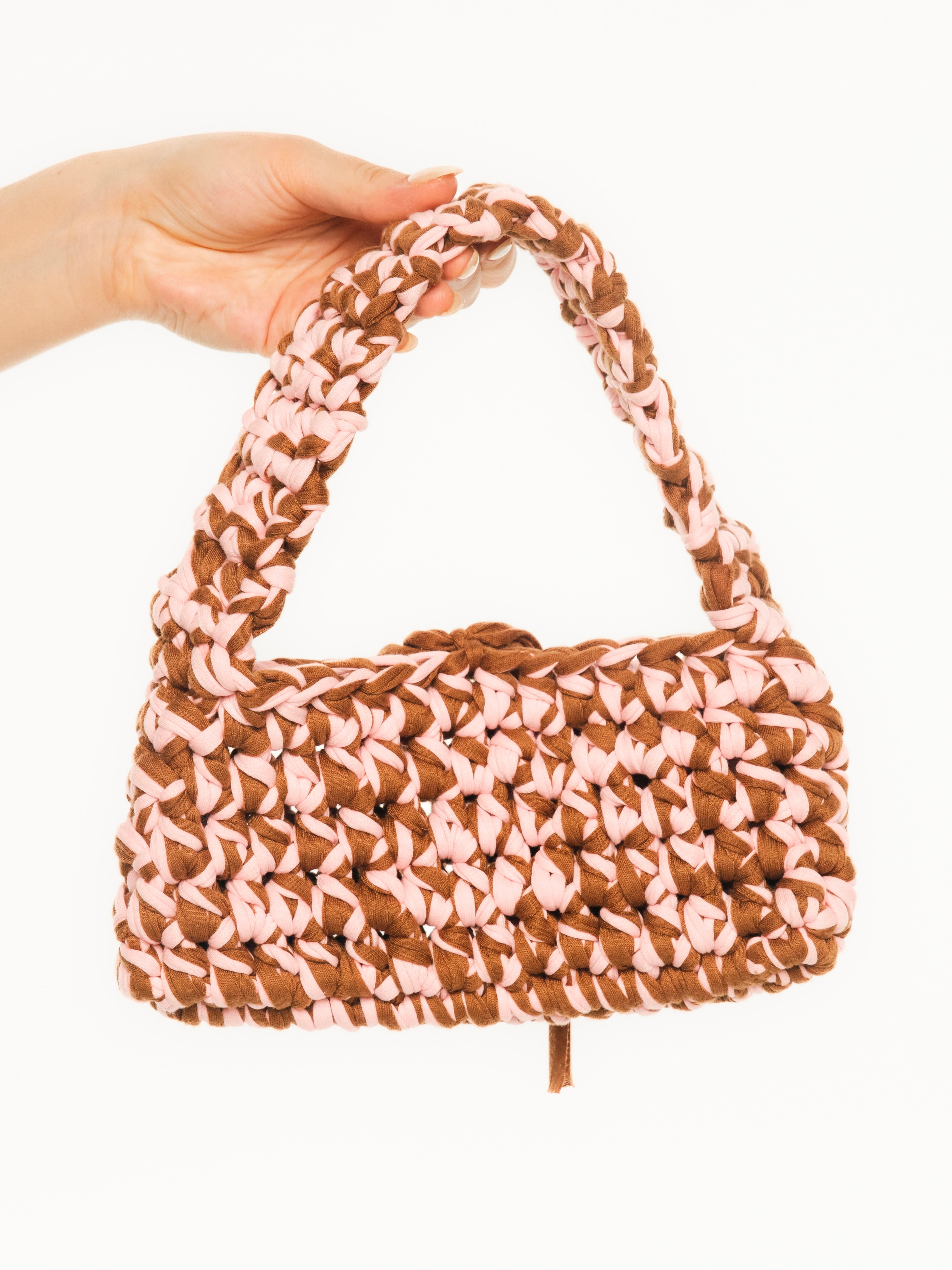 Candy Bag (Pink/Brown)