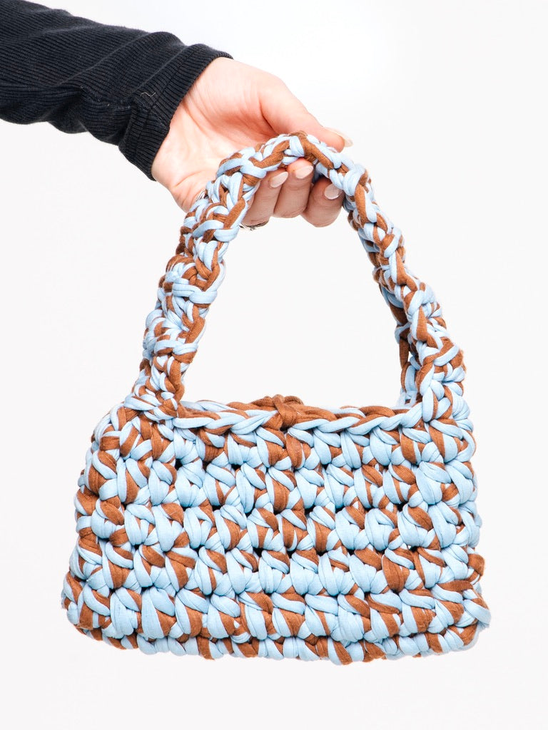 Candy Bag (Blue/Brown)