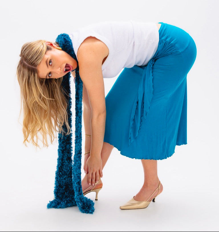 Aquamarine Midi Skirt