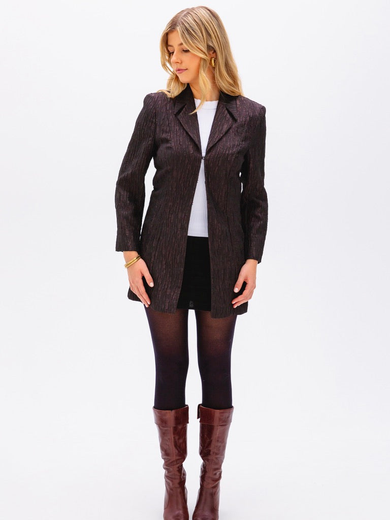 Vintage Plum Coat