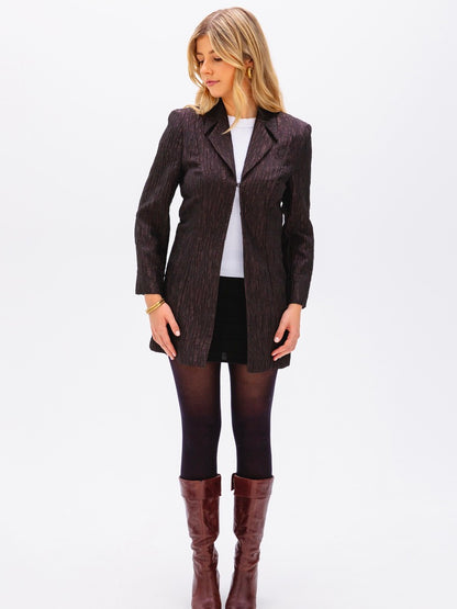 Vintage Plum Coat